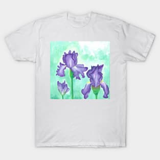 Lavender Irises T-Shirt